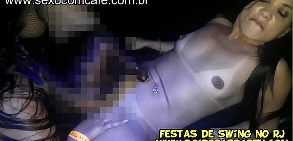  Gangbang da Atriz porno Bianca Naldy com muito Anal em festa de swing Janeiro 2019 - Parte 3 Trailler